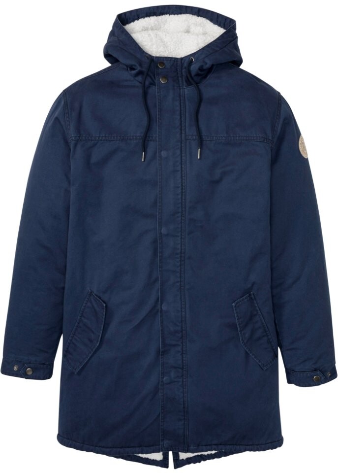 

Куртка с подкладкой из искусственного меха John Baner Jeanswear, синий