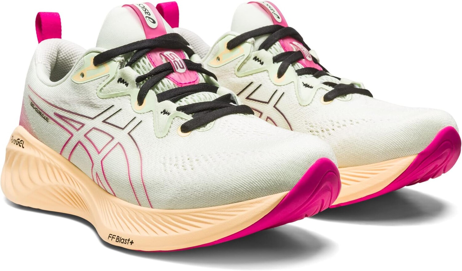 

Кроссовки GEL-Cumulus 25 ASICS, цвет Whisper Green/Pink Rave
