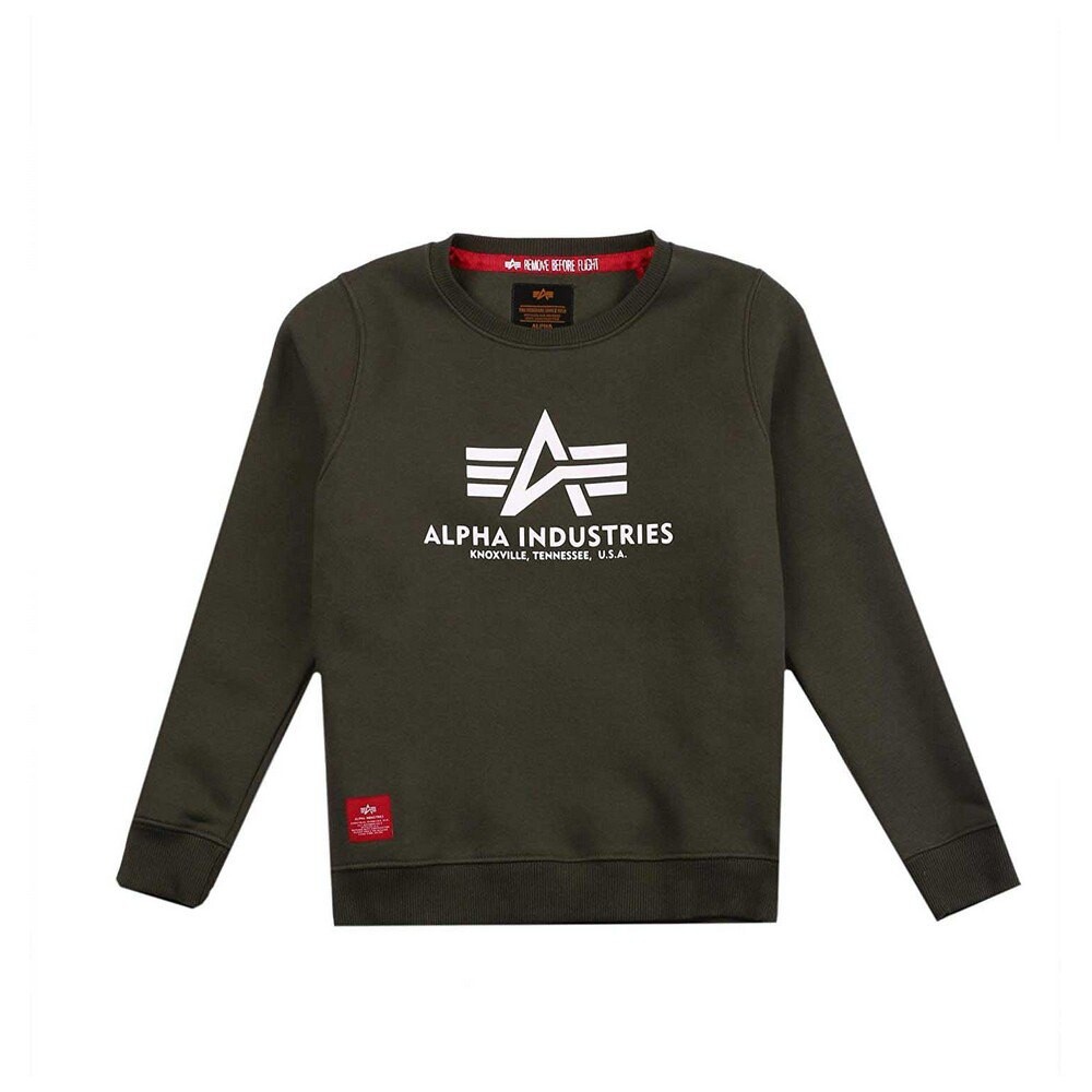 

Толстовка Alpha Industries Basic, зеленый
