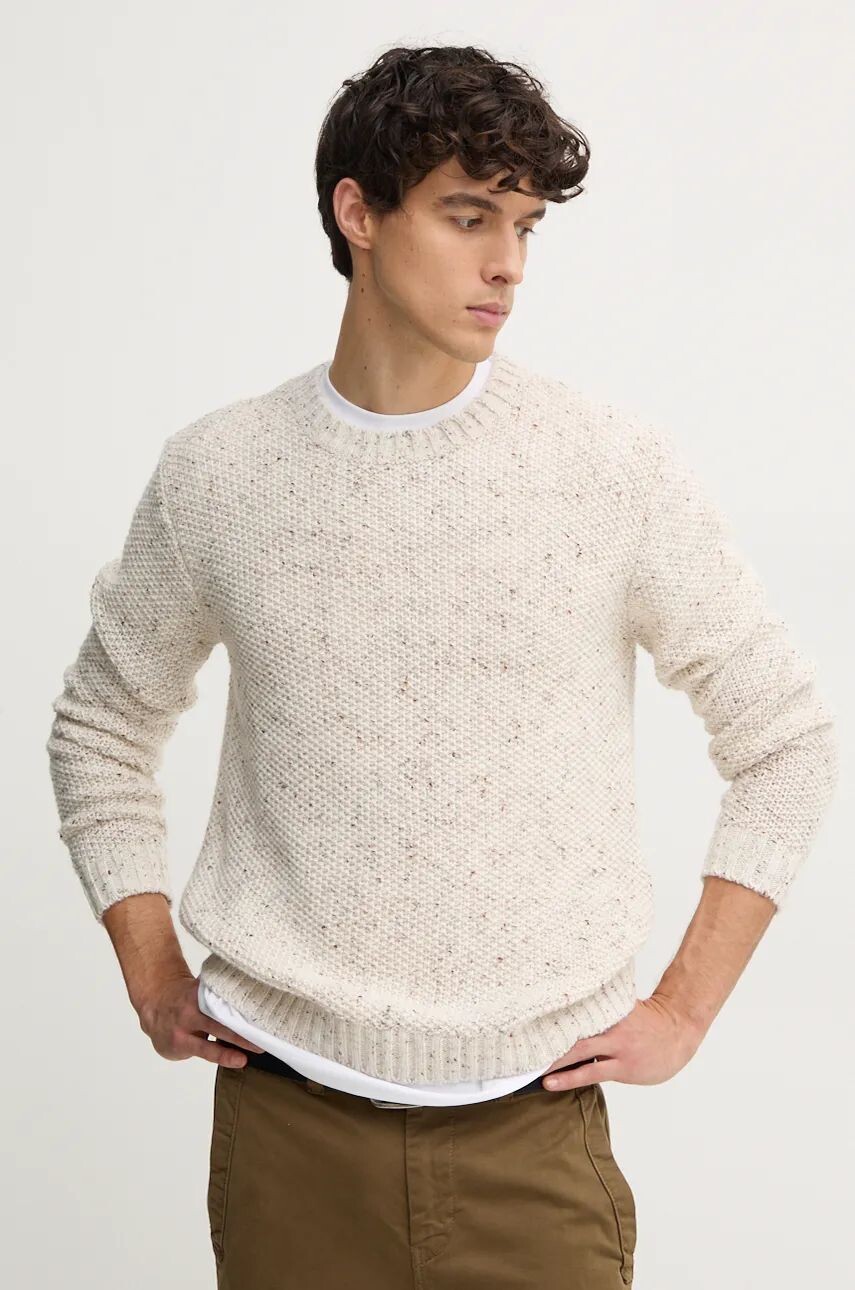 

Свитер Sisley из смесовой шерсти, бежевый