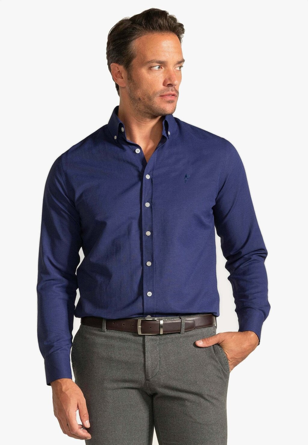 

Рубашка 2 Pack Oxford Jacey Quinn, цвет medival navy water green