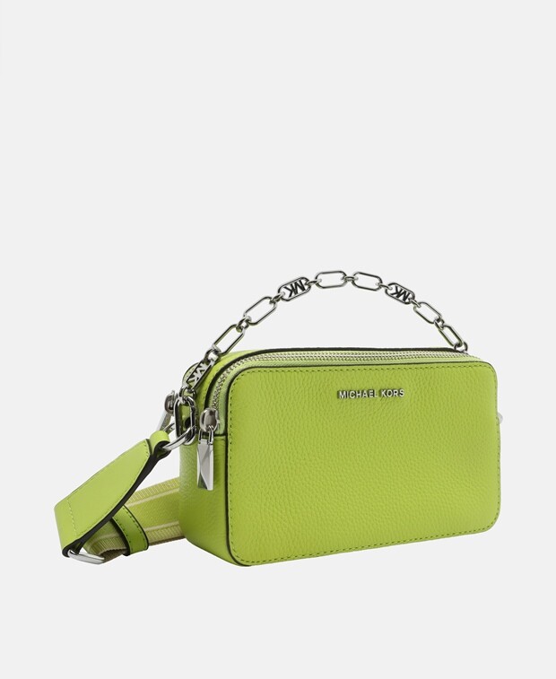 

Кожаная сумка-мессенджер Michael Michael Kors, зеленый