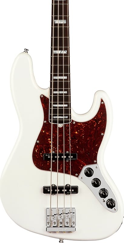 

Басс гитара Fender American Ultra Jazz Bass, Rosewood Fingerboard, Arctic Pearl w/ Hard Case