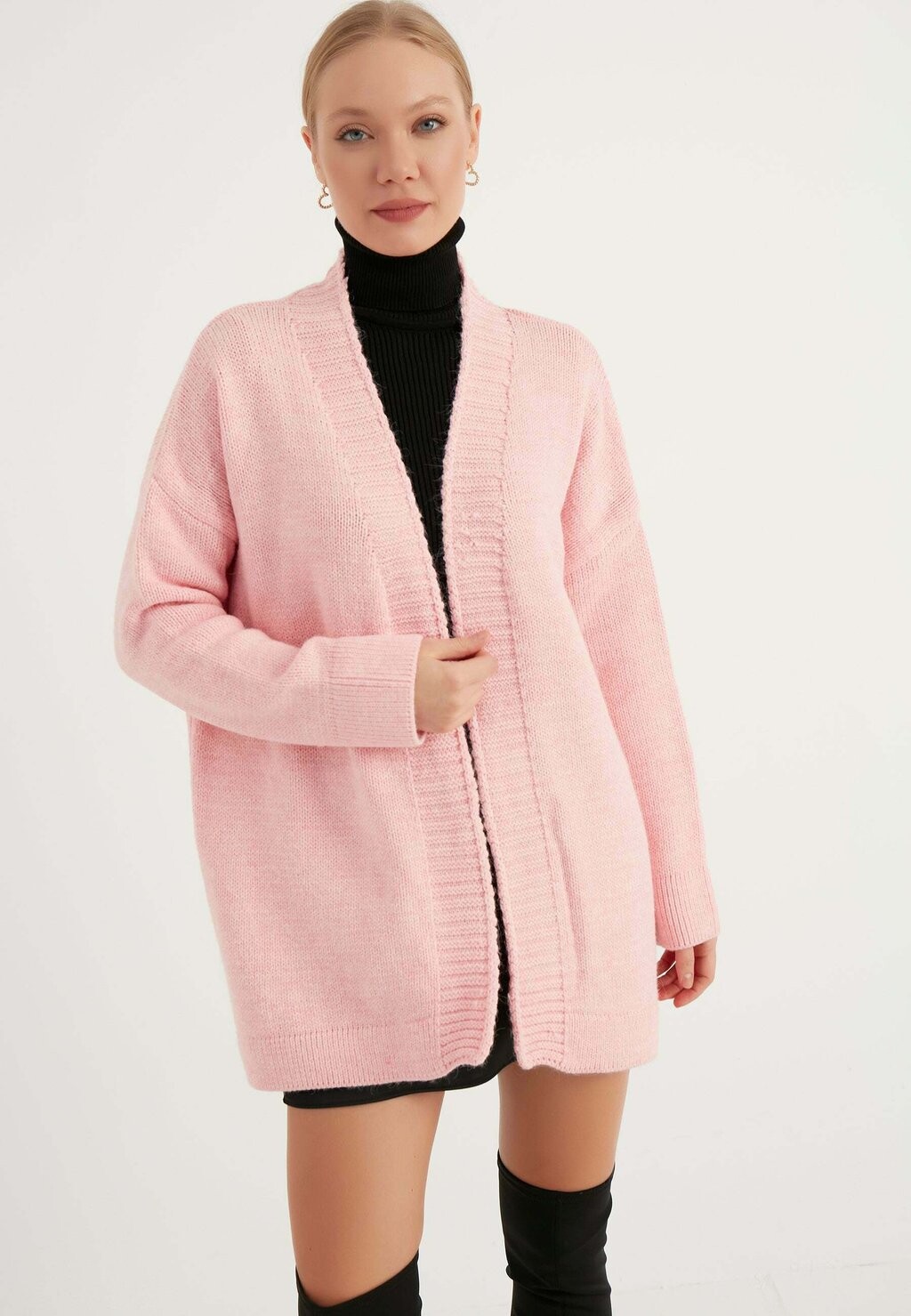 

Кардиган BASIC LONG Herita, цвет pink
