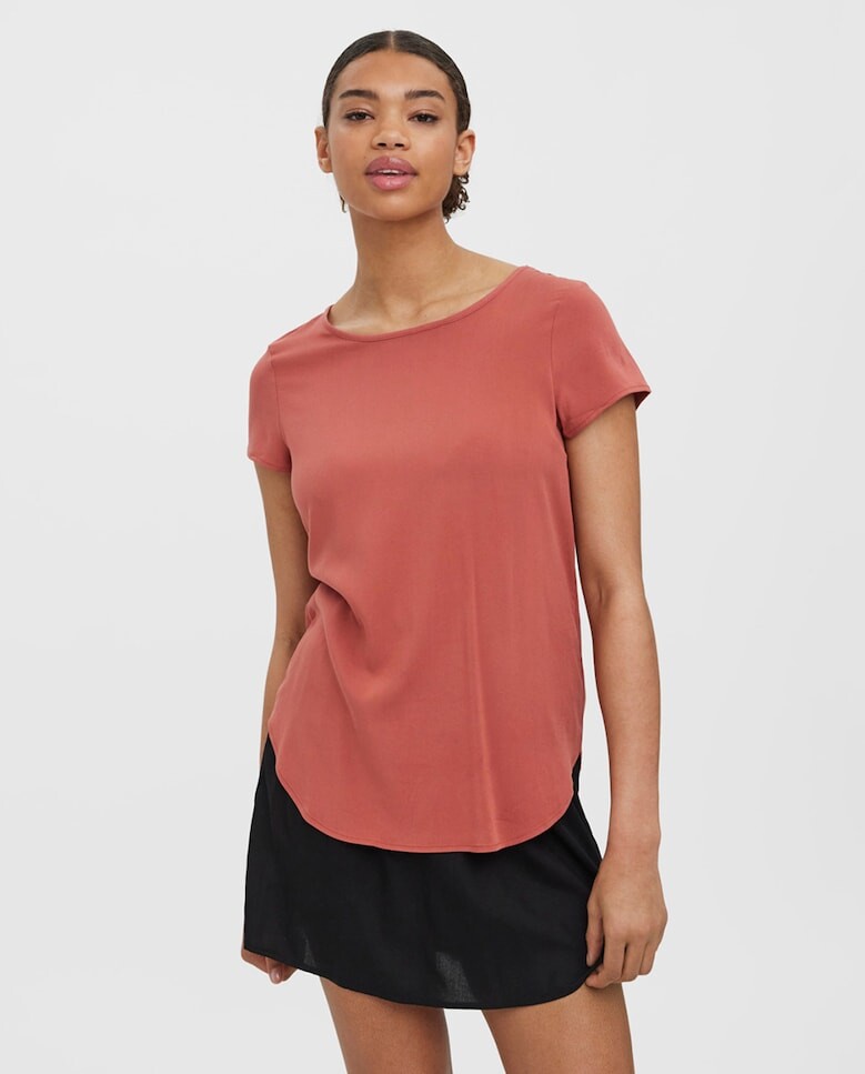 

Женский струящийся топ с короткими рукавами Vero Moda