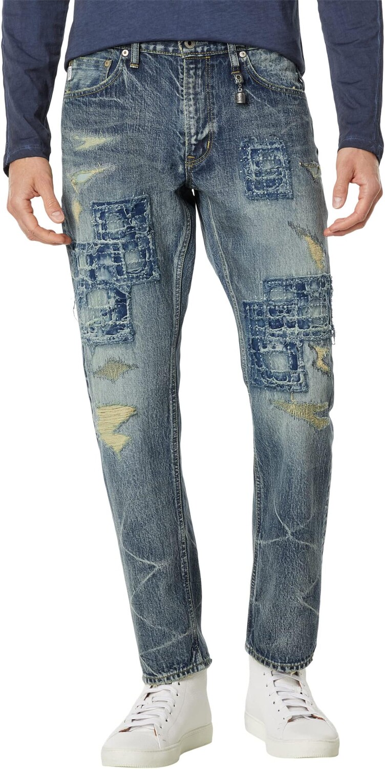 

Джинсы Slim Fit Straight Denim CS68 FDMTL, цвет Indigo