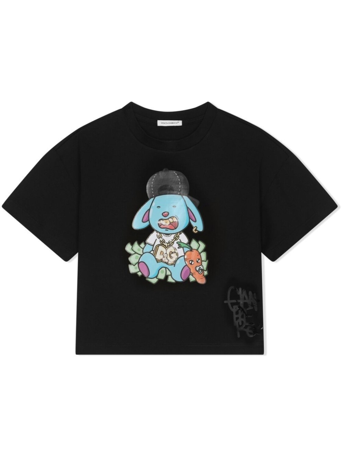 

Dolce & Gabbana футболка с логотипом, черный