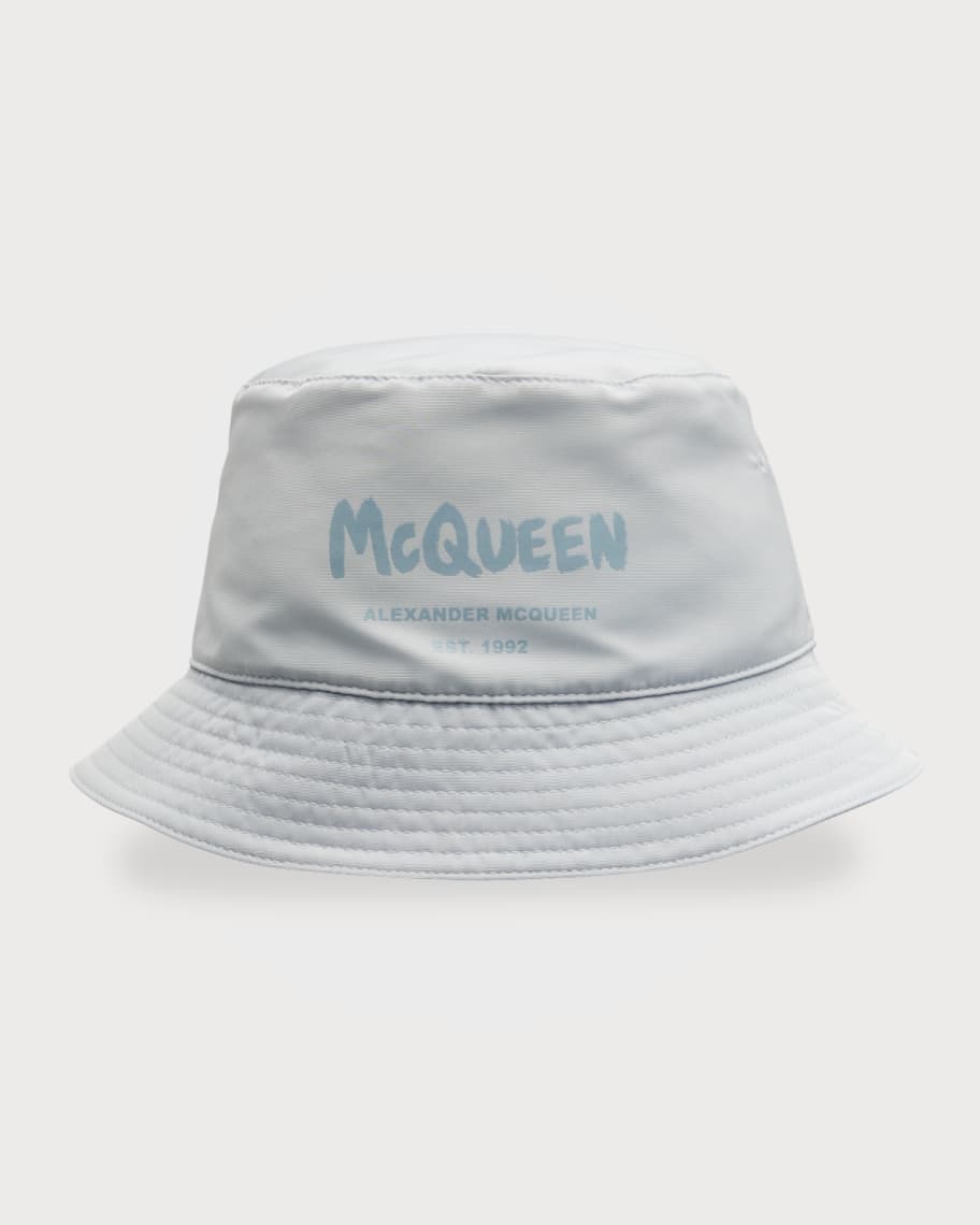 

Мужская панама граффити Alexander McQueen