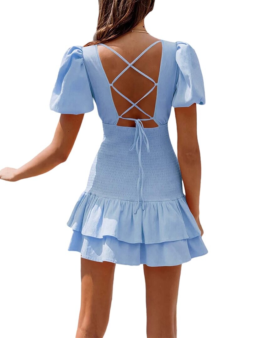 

Мини-платье VERA DOLINI, цвет Light Blue