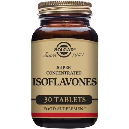 Таблетки Solgar с суперконцентрированными изофлавонами, 30 шт.