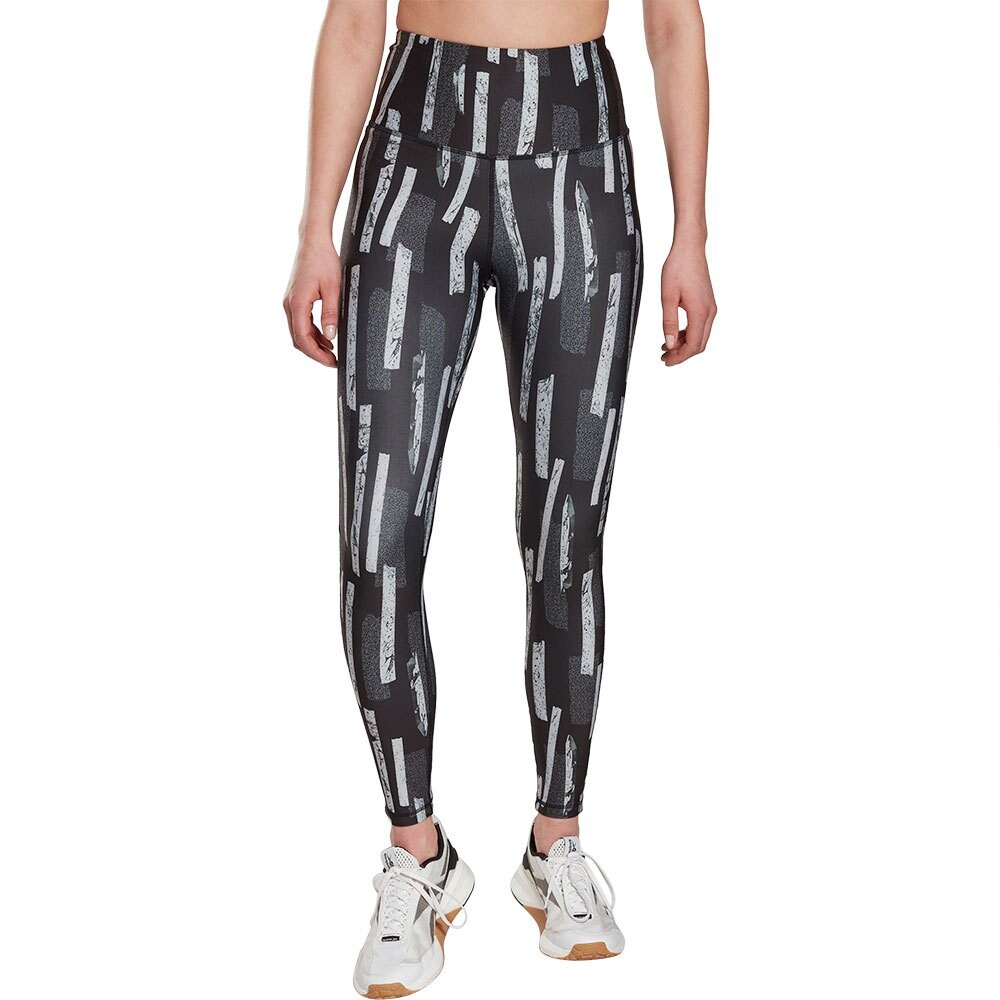 

Леггинсы Reebok Myt Allover Print, черный