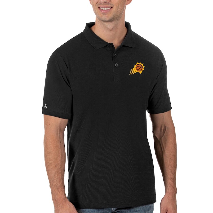 

Поло с коротким рукавом Antigua Phoenix Suns, черный