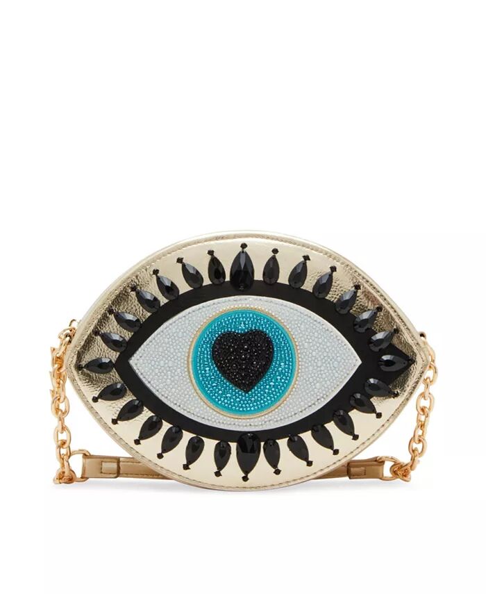 

Сумка через плечо Eyes Have It Betsey Johnson, золотой