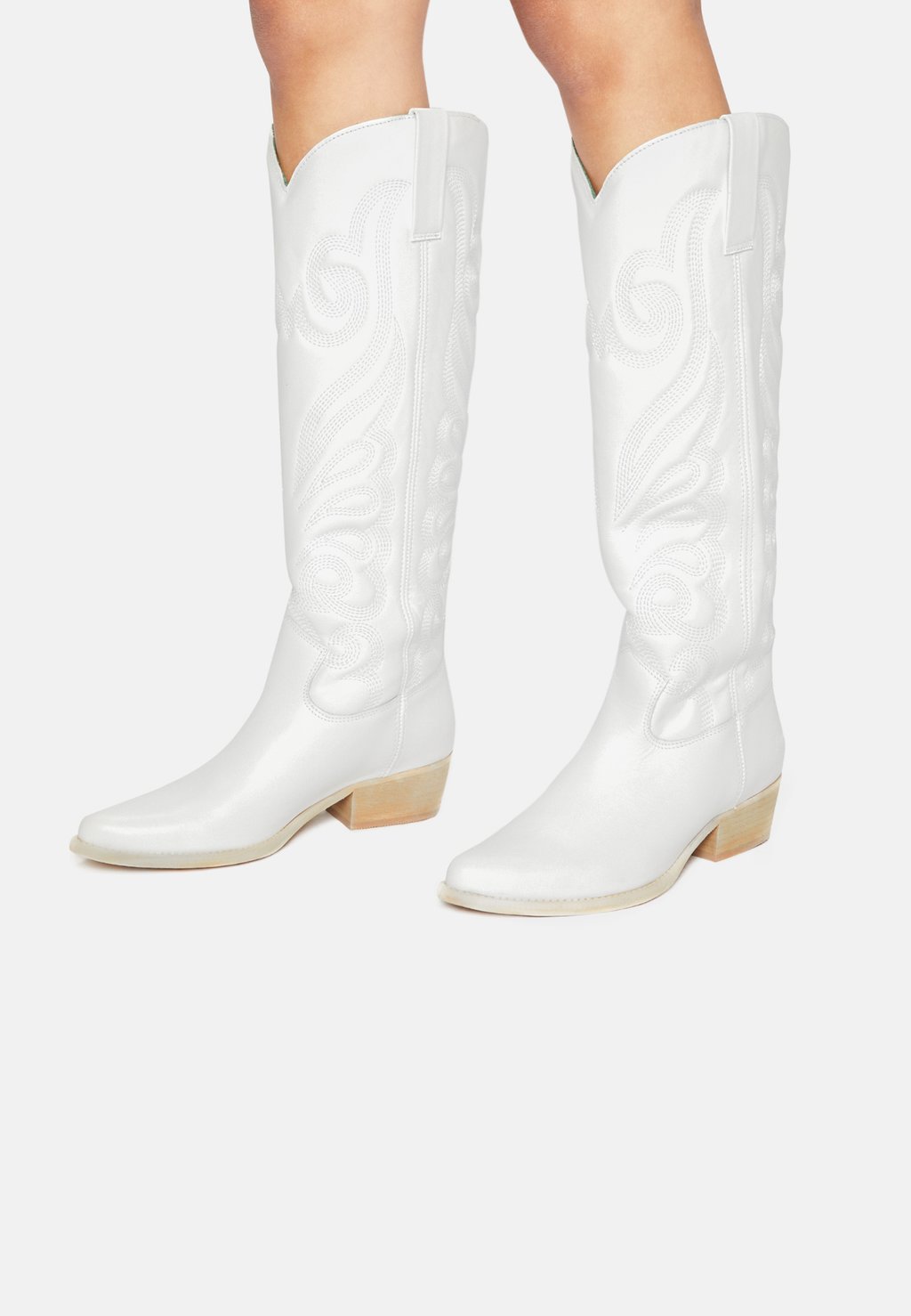 Техасские/байкерские ботинки Felmini, белые