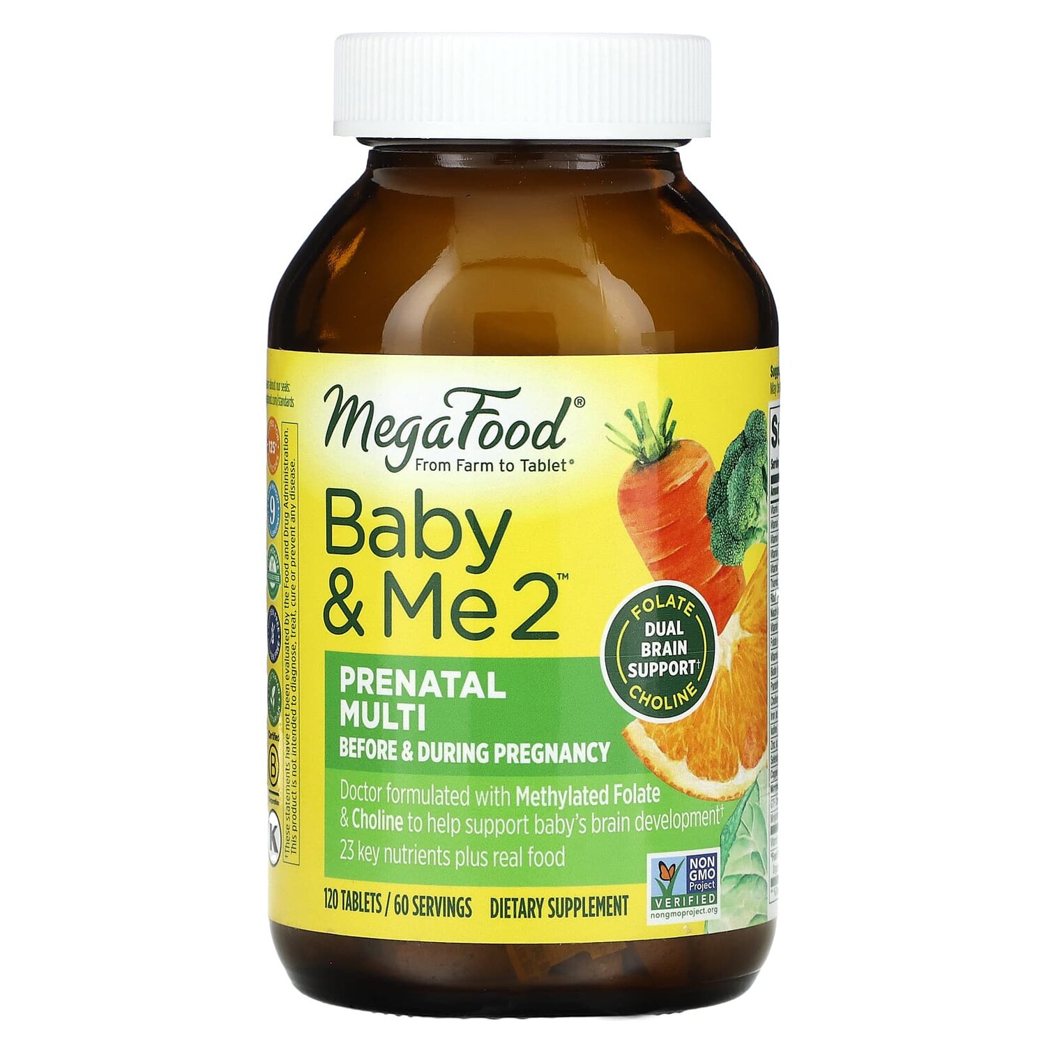 

Baby & Me 2, 120 таблеток, MegaFood