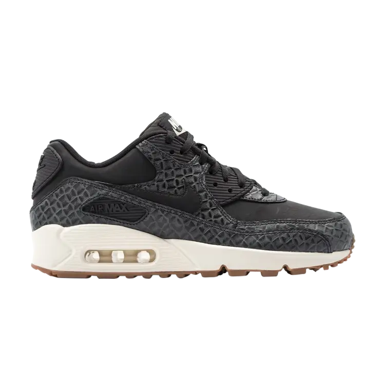 

Кроссовки Nike Wmns Air Max 90 Premium Low 'Black', черный