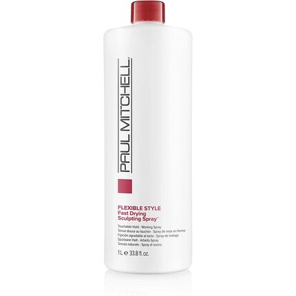 Быстросохнущий скульптурирующий спрей для волос Flexible Style 1л, Paul Mitchell paul mitchell flexible style hot off the press термозащитный спрей фиксатор 200 мл