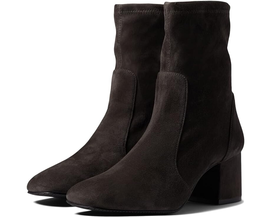 

Ботинки Stuart Weitzman Sleek 60 Sock Bootie, цвет Slate
