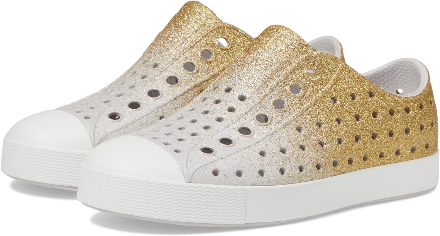 

Кроссовки Jefferson Bling Native Shoes Kids, цвет Gold Frost Bling/Shell White