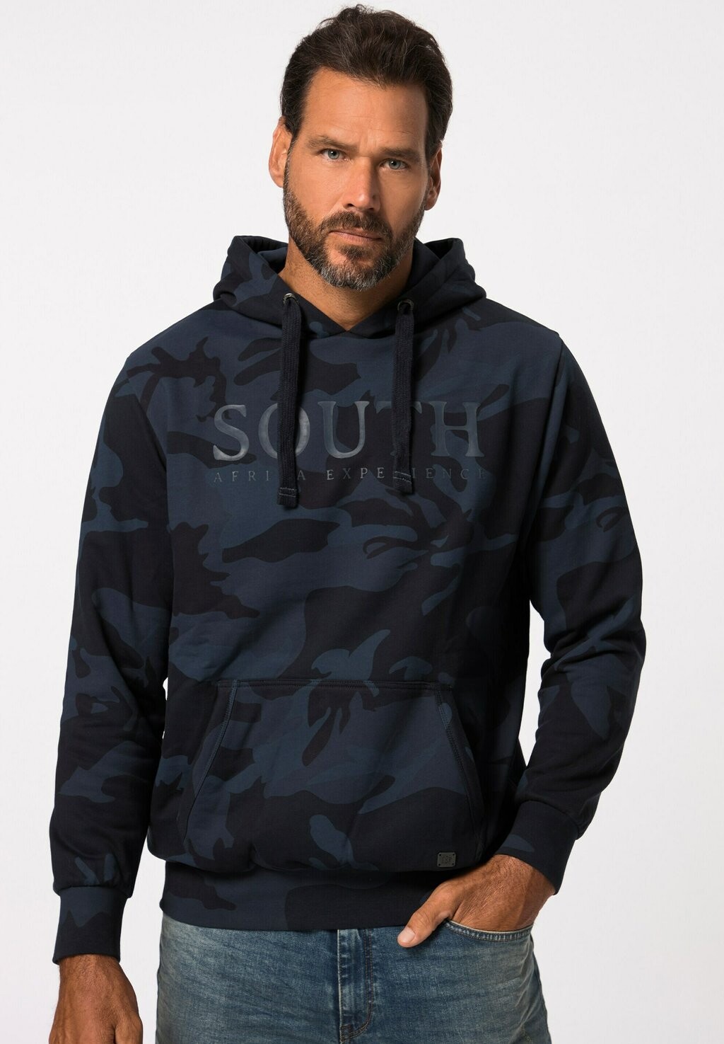 

Толстовка CAMOUFLAGE, KAPUZE, BIS 8 XL JP1880, цвет navy blau