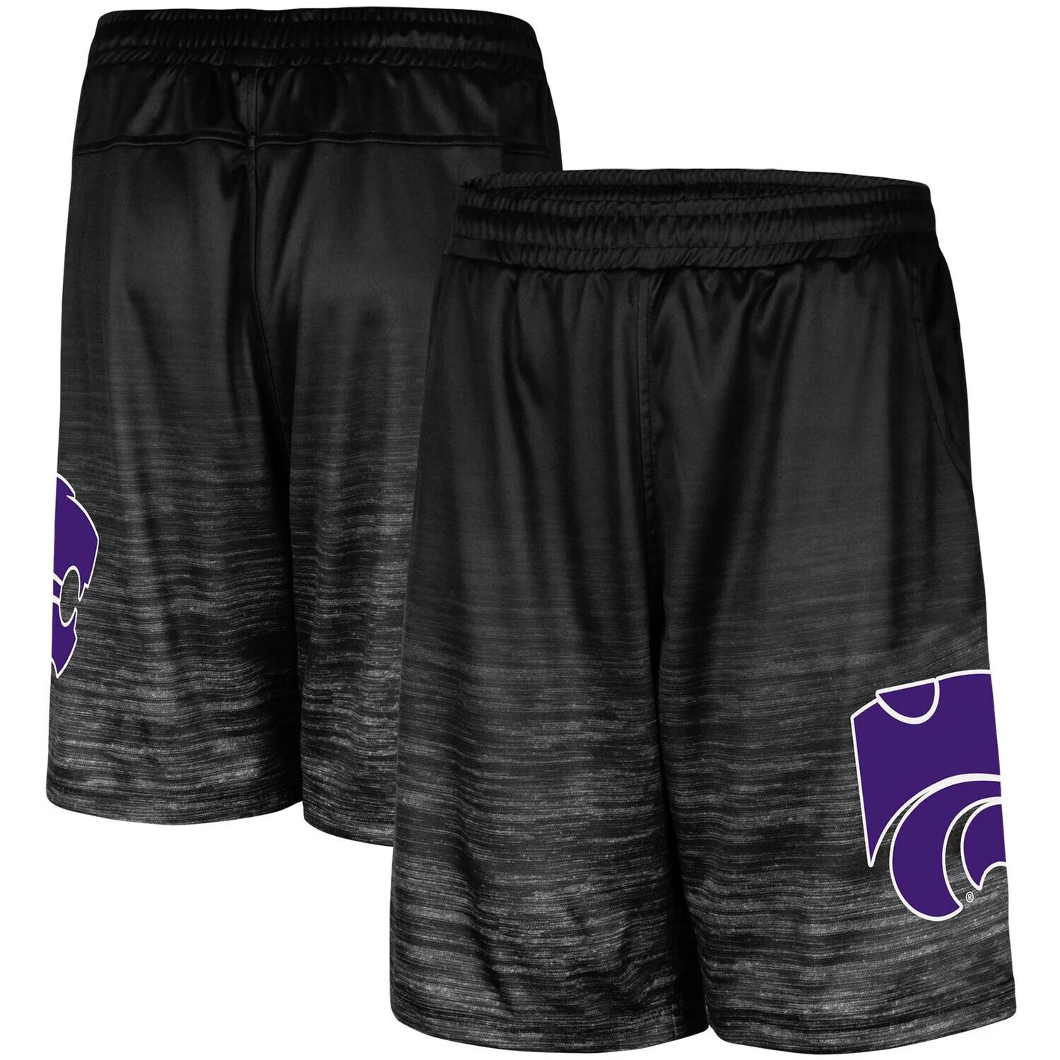 

Мужские черные шорты Colosseum Kansas State Wildcats Broski