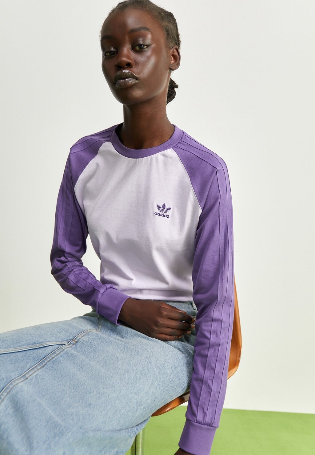 

Топ с длинными рукавами adidas Originals
