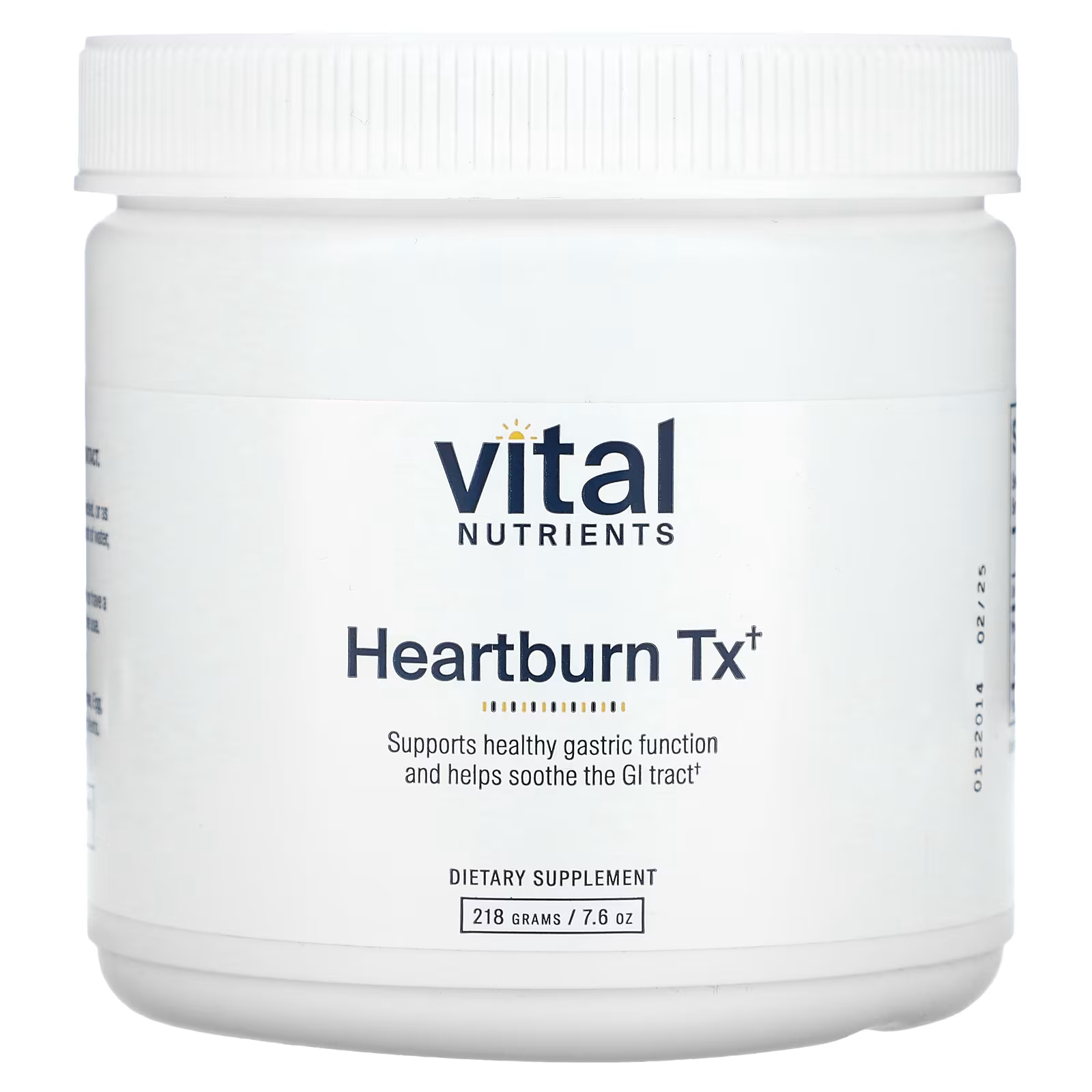 Пищевая добавка Vital Nutrients Heartburn Tx, 218 г