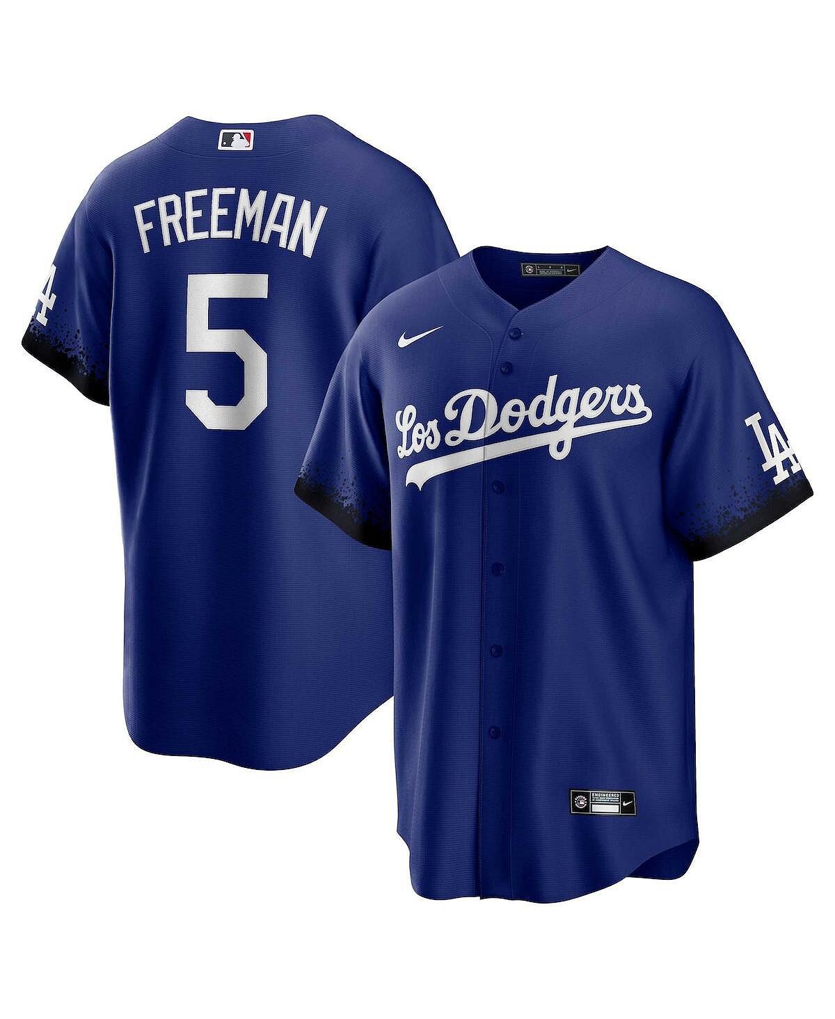 

Мужская футболка игрока Freddie Freeman Royal Los Angeles Dodgers City Connect Replica Player Nike