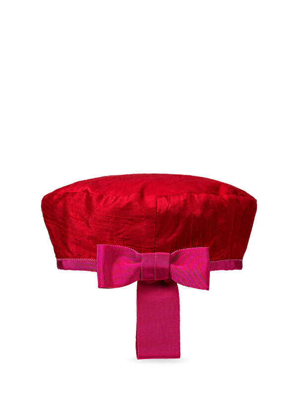 

Берет женский шелковый Catch me Sibi Hats, красный