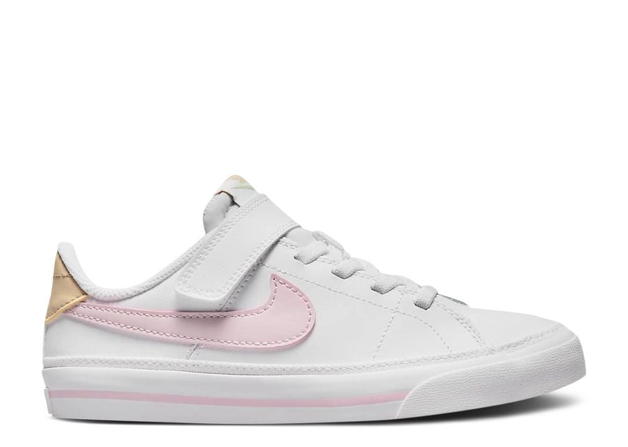 

Кроссовки Nike Court Legacy PS, цвет White Pink Foam