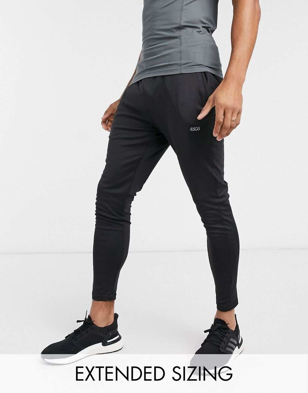 

Черные быстросохнущие джоггеры скинни ASOS 4505 Icon Training