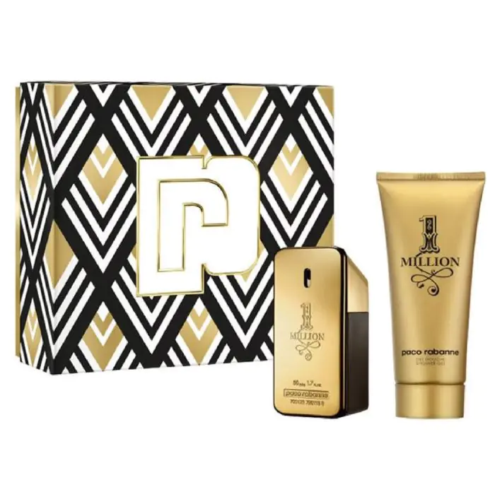 

Мужская туалетная вода One Million Eau de Toilette Estuche Paco Rabanne, EDT 50 ml + Gel 100 ml
