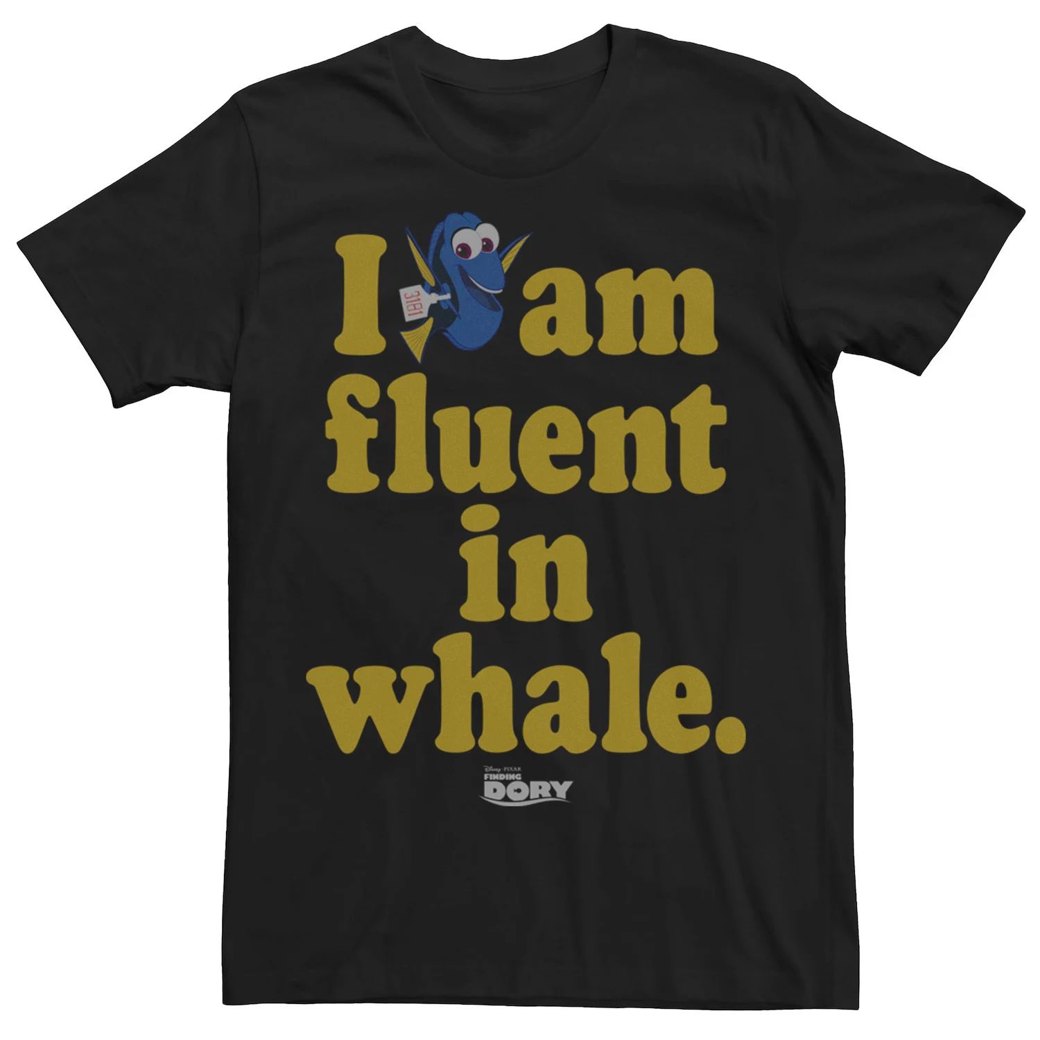 Мужская футболка Finding Dory Fluent в форме кита Disney / Pixar мужская футболка finding dory hank ok с crazy tee disney pixar