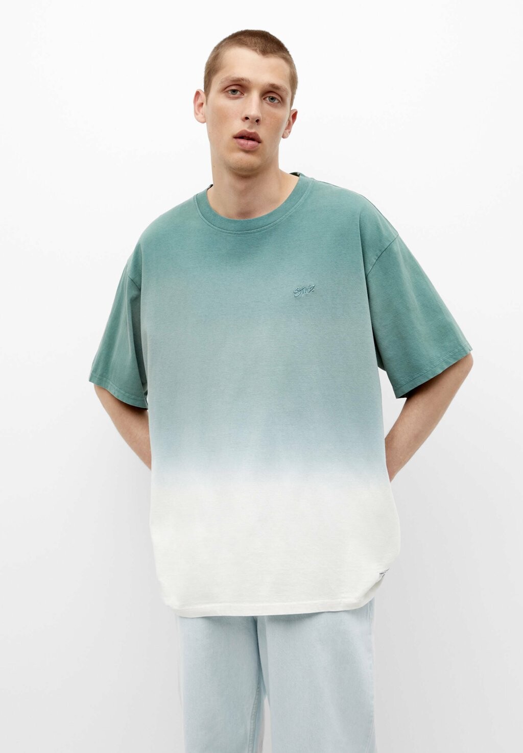 

Футболка с принтом PULL&BEAR, золотой, Желтый