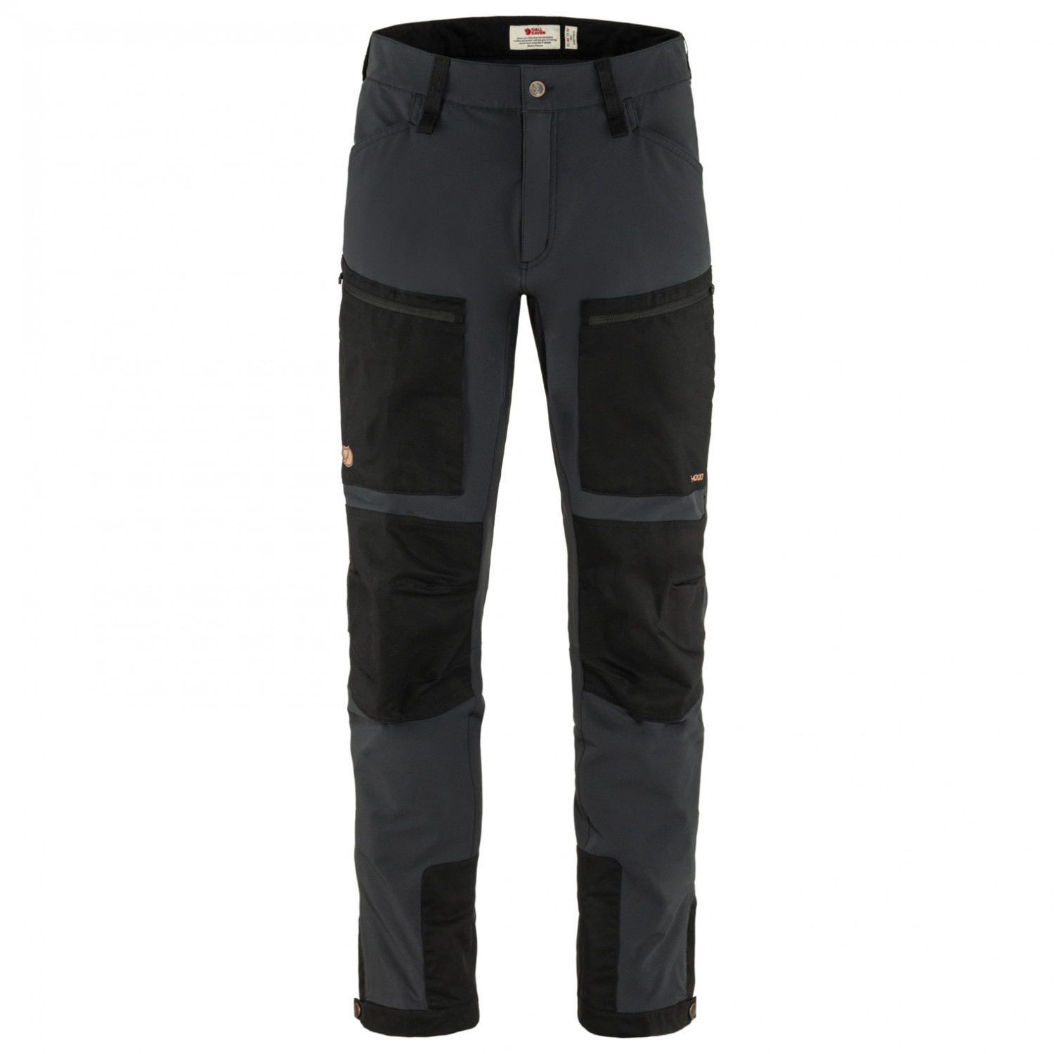 Трекинговые брюки Fjällräven Keb Agile Trousers, цвет Black/Black