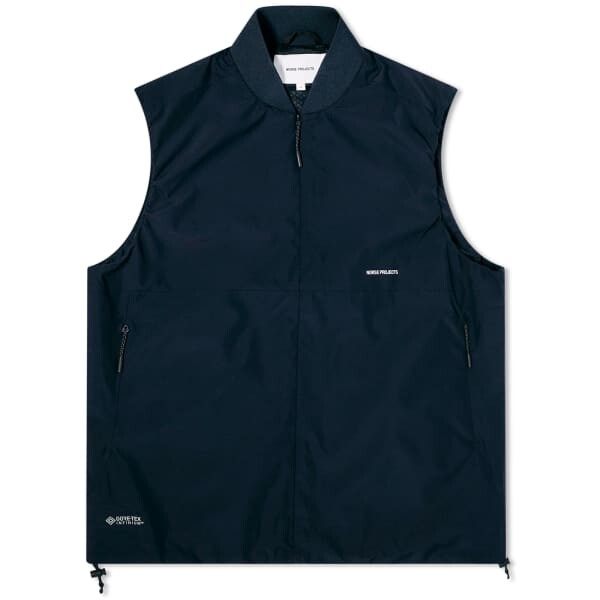 

Gore-Tex Infinium бомбер жилет Norse Projects, синий