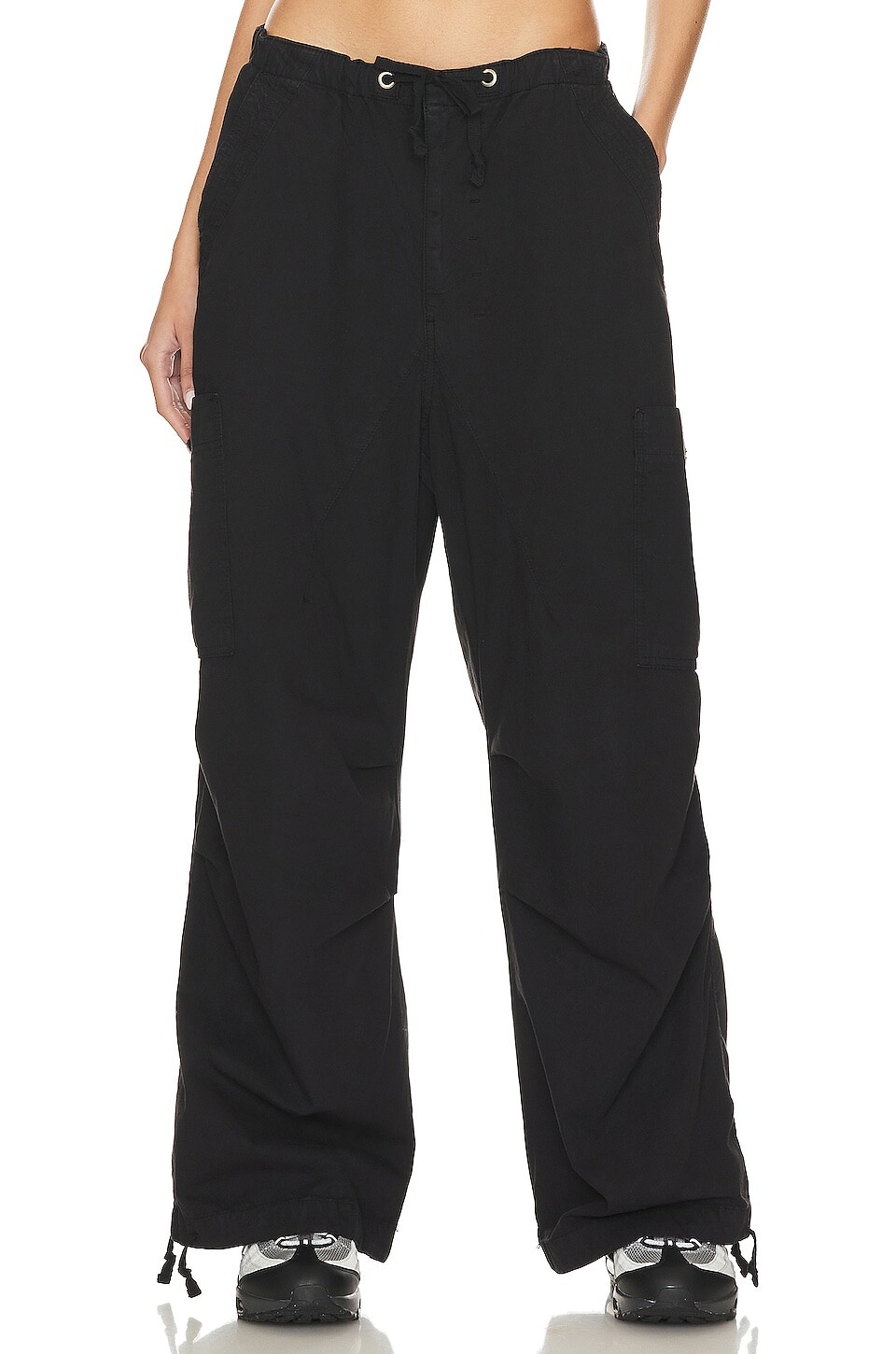 

Брюки Jaded London Parachute Cargo, черный
