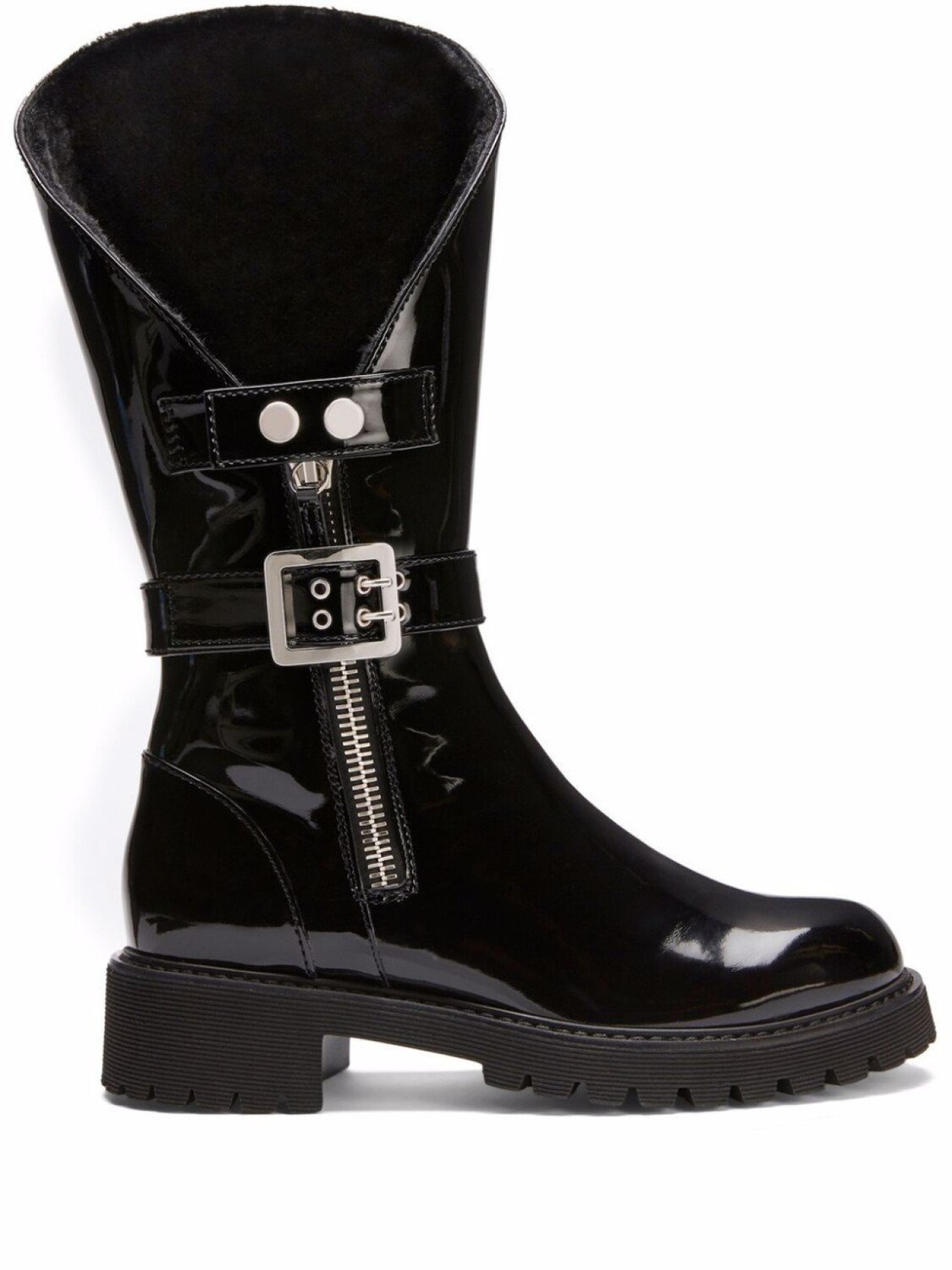 

Giuseppe Zanotti лакированные ботинки Rain, черный