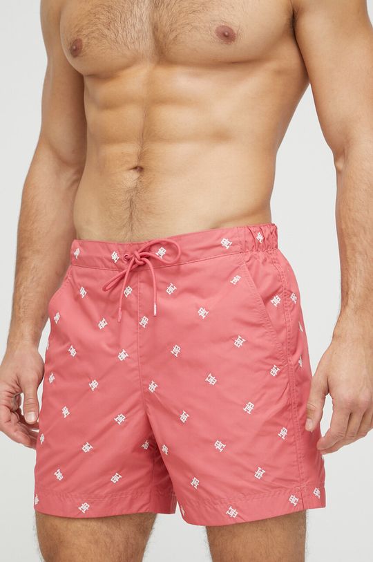 Шорты для плавания Tommy Hilfiger, розовый tommy hilfiger шорты для плавания