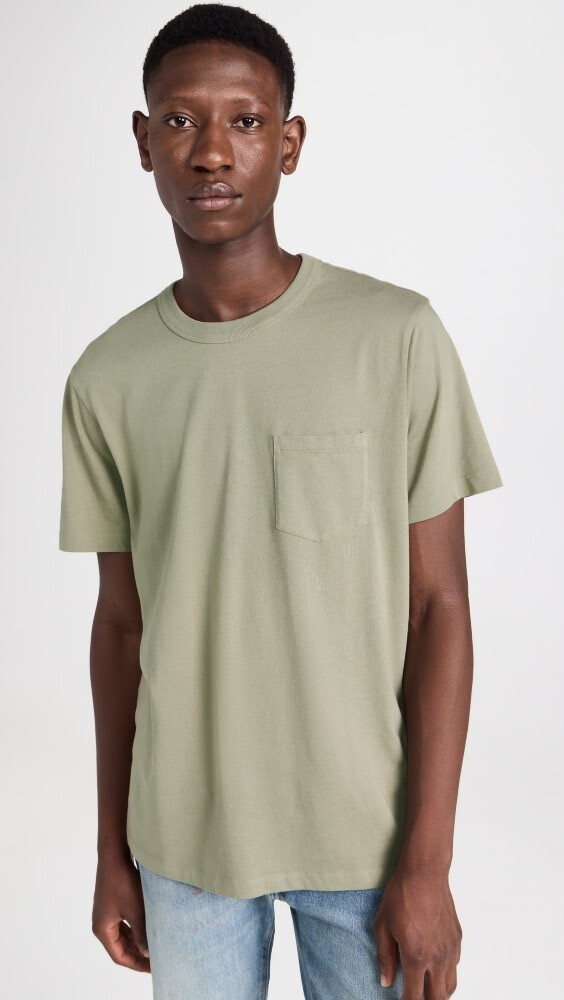 

Футболка Madewell All Day Crewneck Pocket