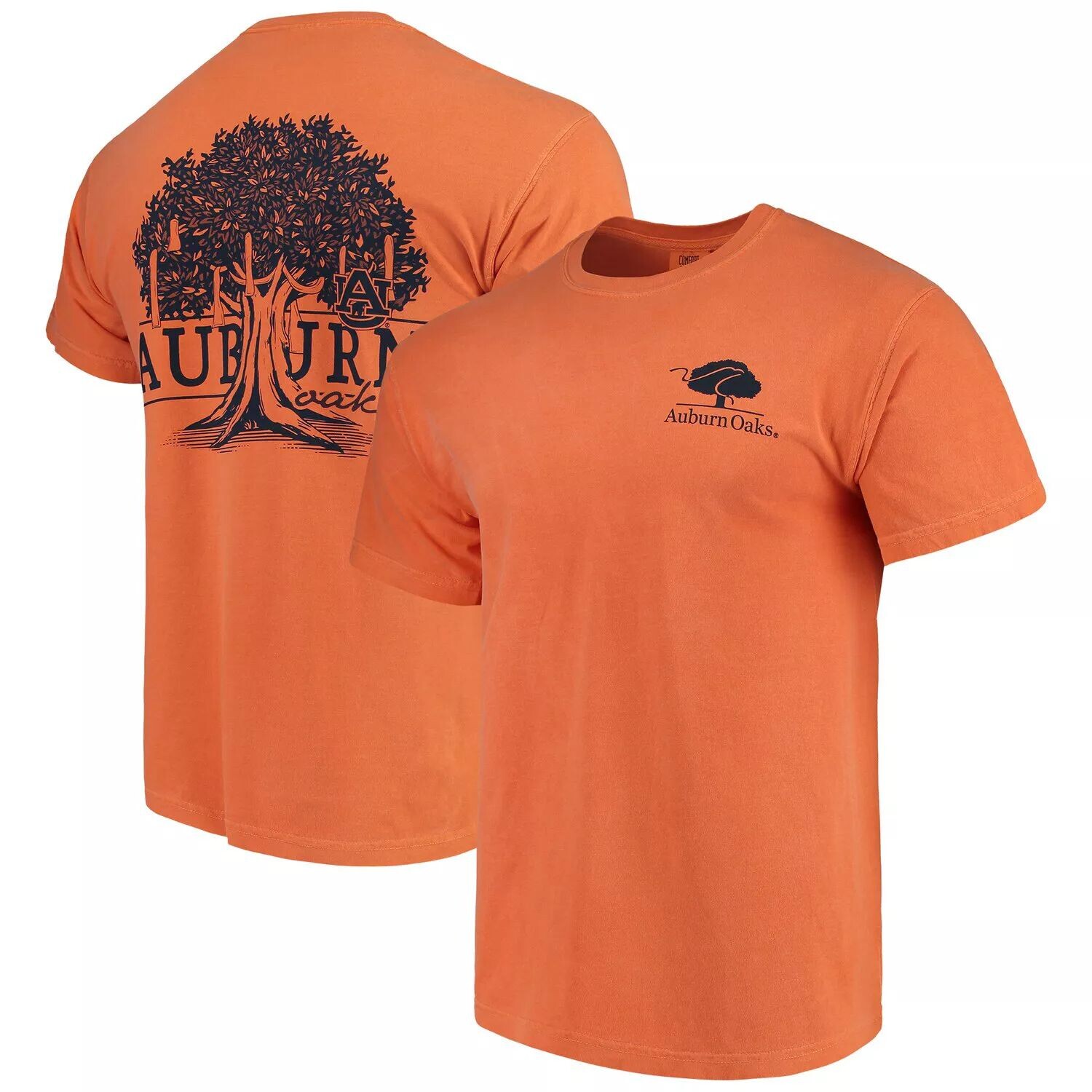 

Мужская оранжево-каштановая футболка Tigers Banner Local Comfort Color, Оранжевый
