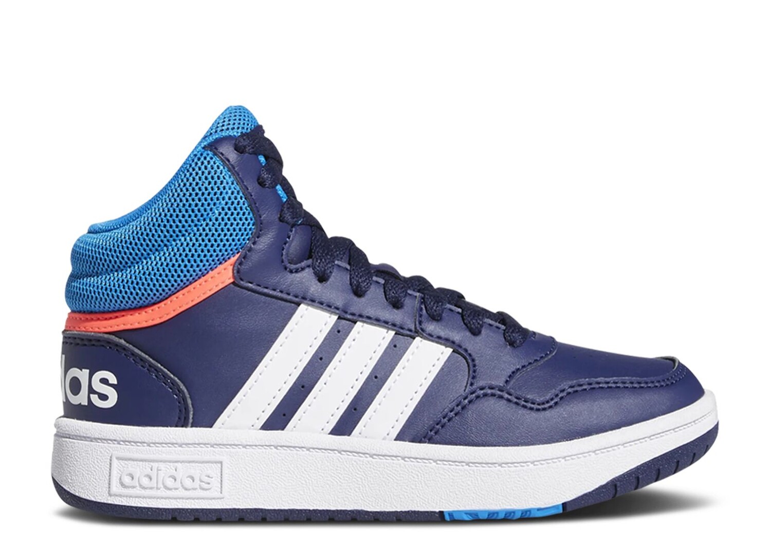 

Кроссовки adidas Hoops Mid J 'Dark Blue Turbo', синий