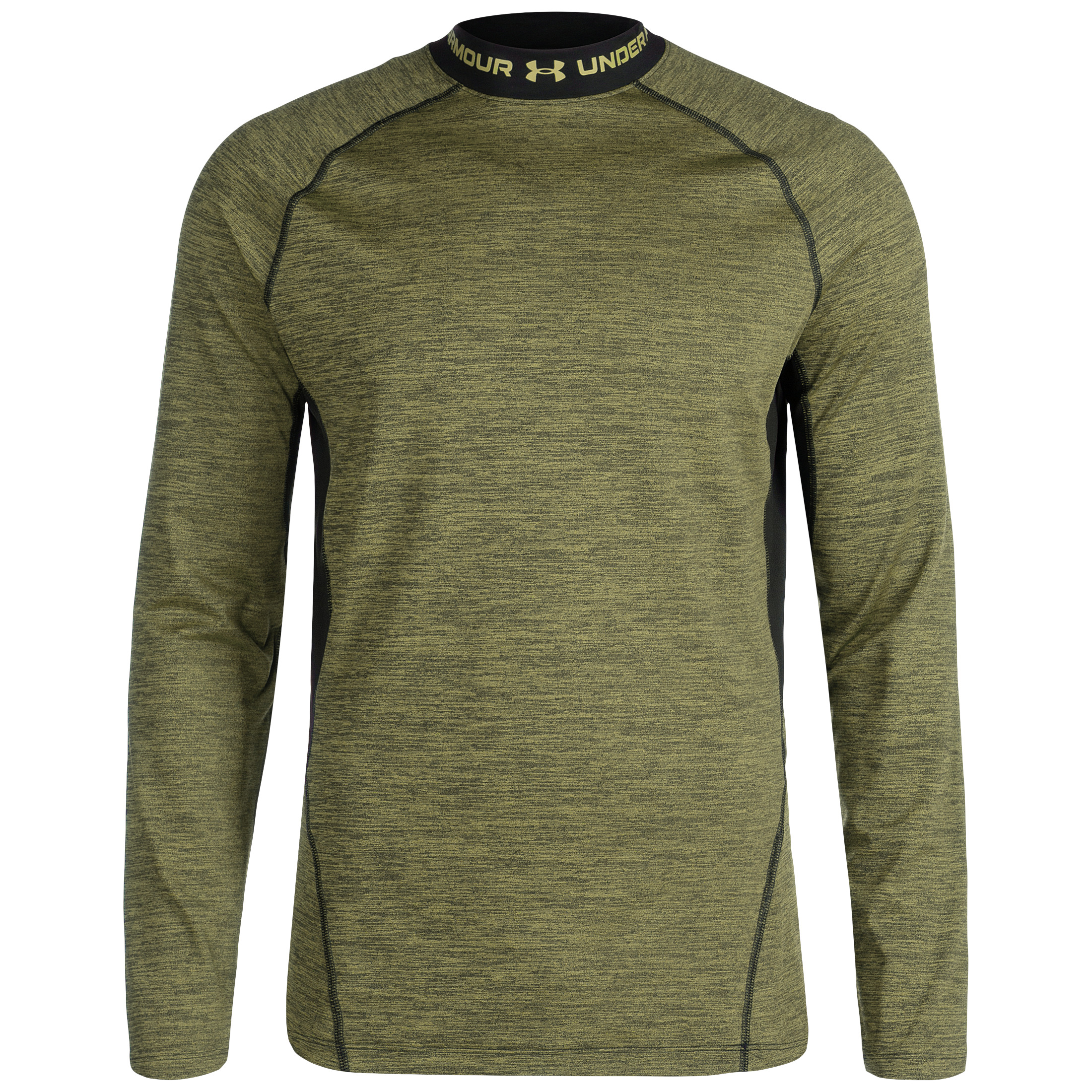 

Лонгслив Under Armour ColdGear Armour Twist Mock, зеленый