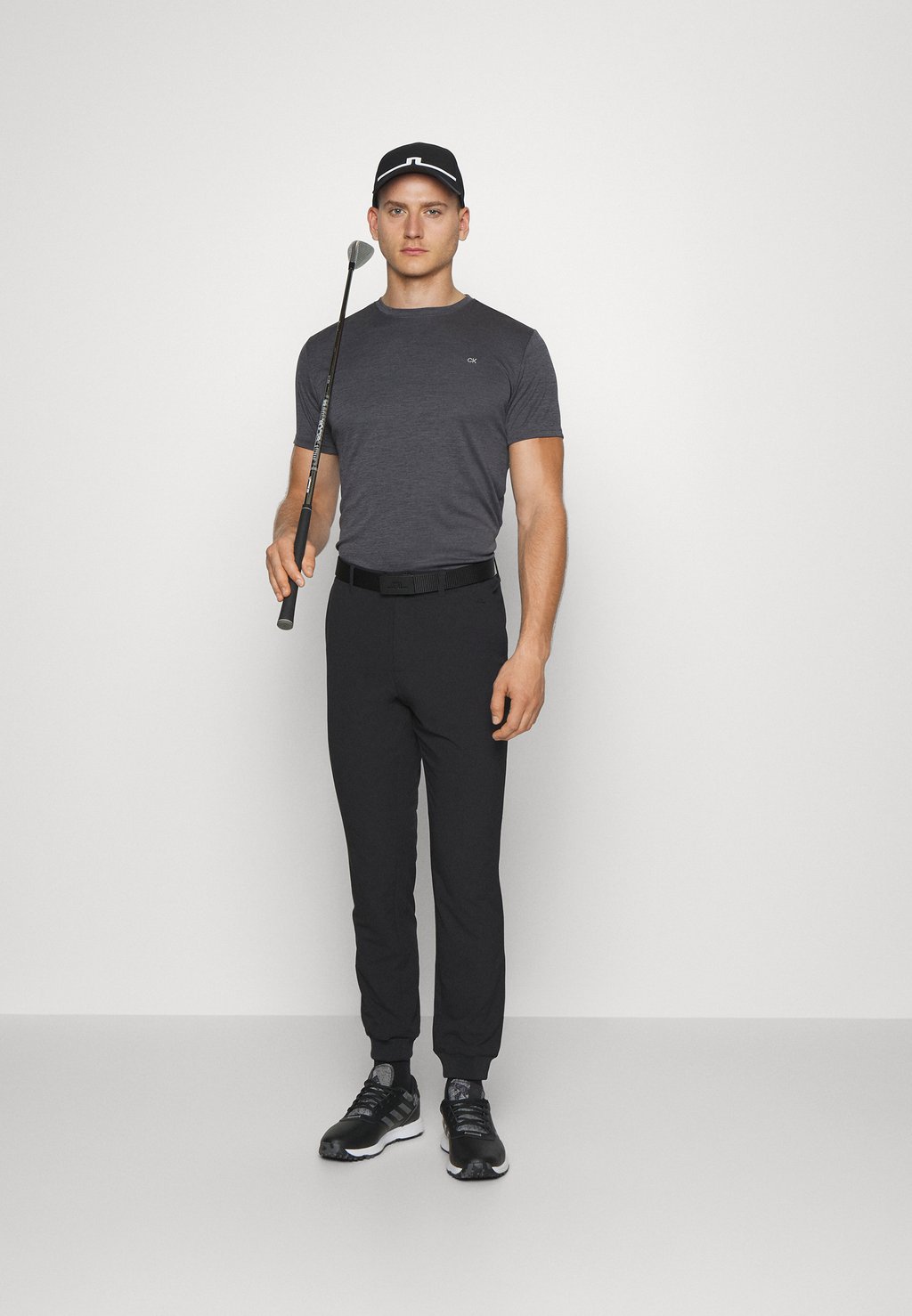 цена базовая футболка Tech 2 Pack Calvin Klein, цвет black/grey