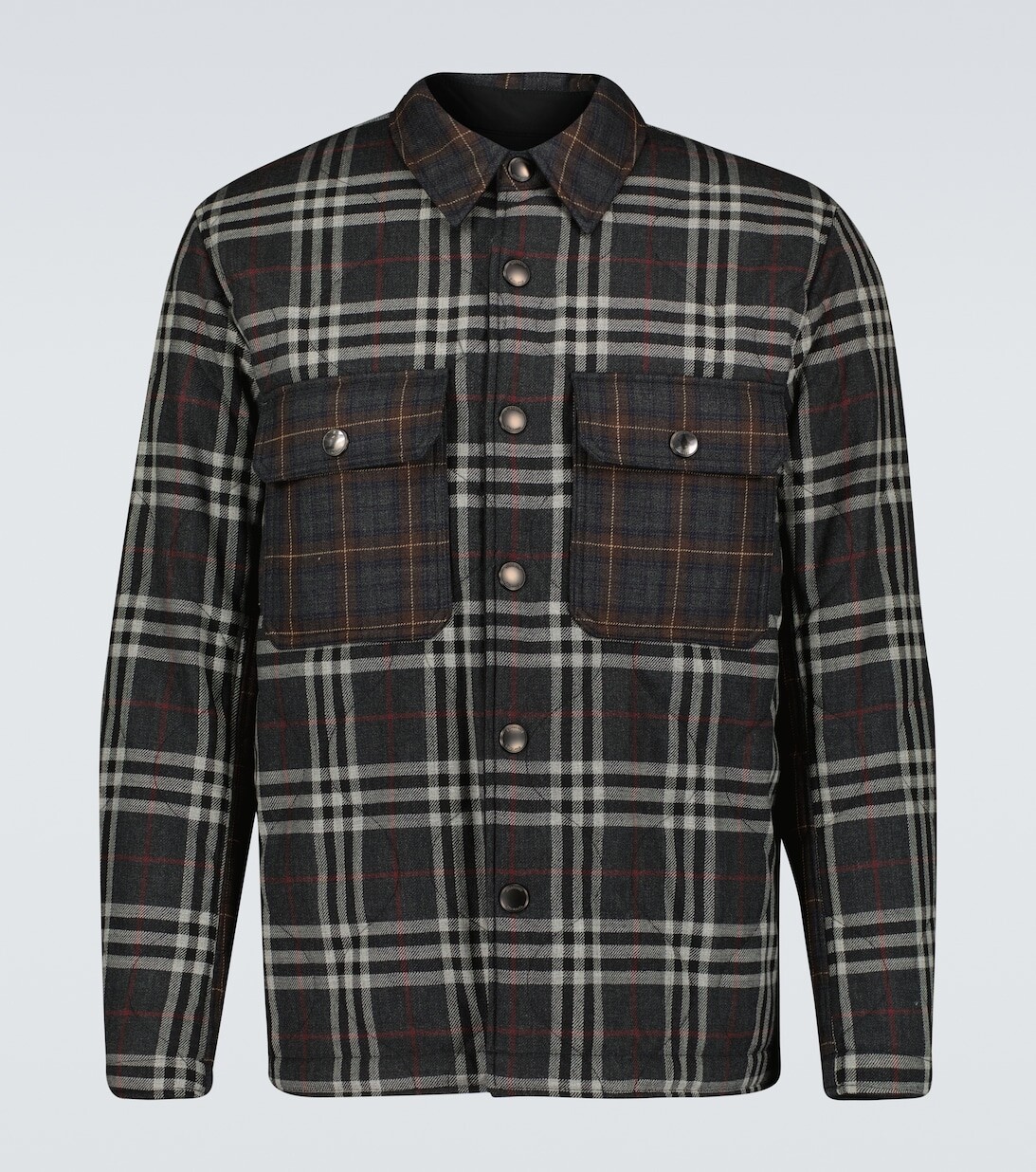 

Клетчатая рубашка Holton Burberry, синий