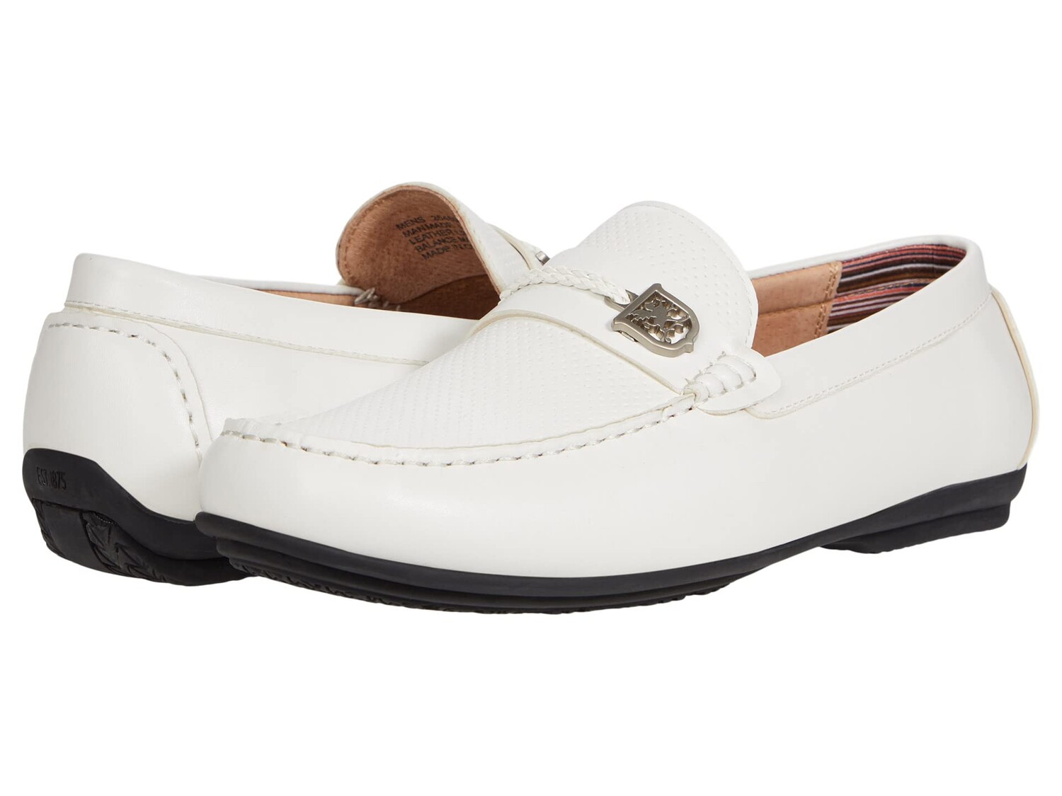 

Лоферы Stacy Adams Corvus Slip-On Loafer, белый