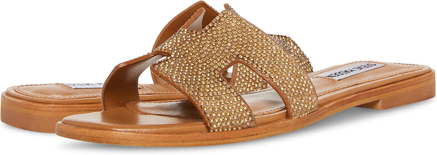

Сандалии на плоской подошве Hadyn-R Sandal Steve Madden, бронза