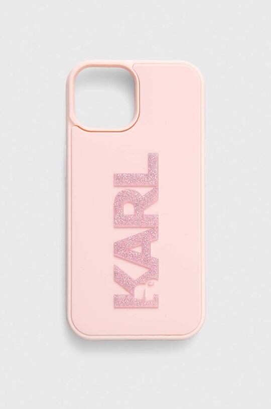 

Чехол для телефона iPhone 15/14/13 6,1" Karl Lagerfeld, розовый
