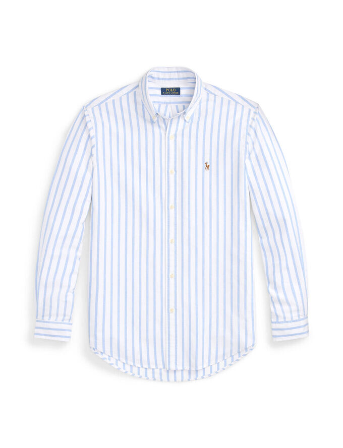 

Рубашка индивидуального кроя с длинным рукавом Polo Ralph Lauren, синий