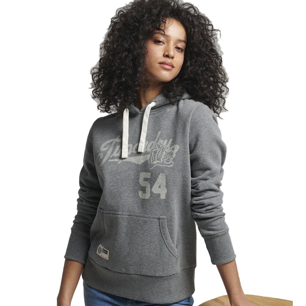 

Худи Superdry Vintage Script Style Coll, серый